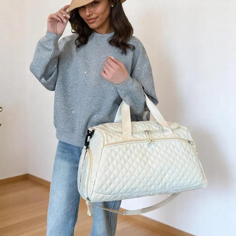 Bolsa de Viaje Tote Oxford: Máxima Elegancia y Espacio para tus Aventuras