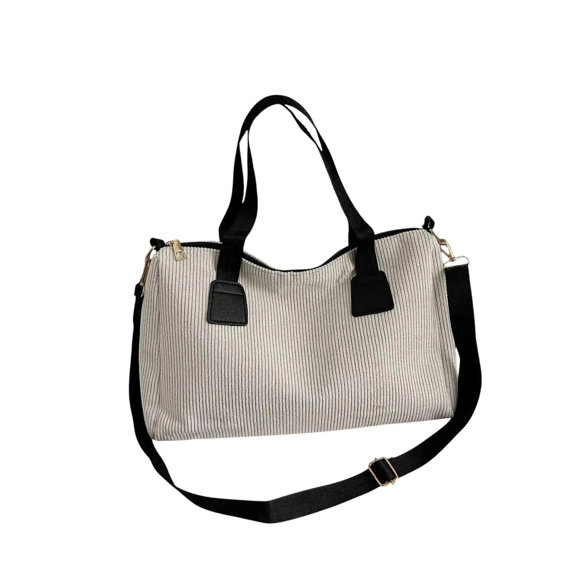 Bolsa de Viaje de Pana Blanca