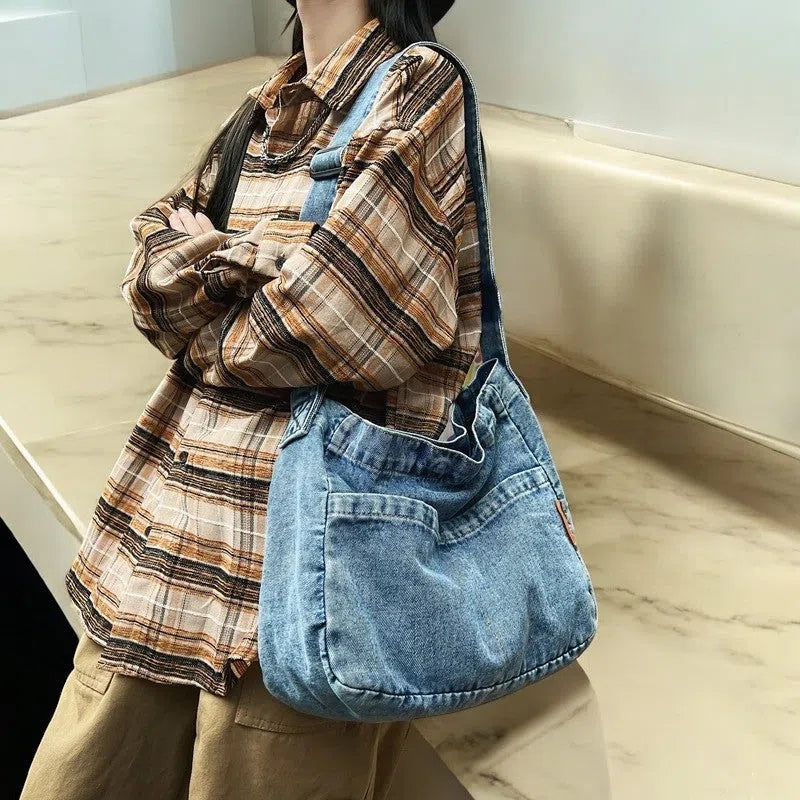 Bolso Bandolera Denim Retro Vintage