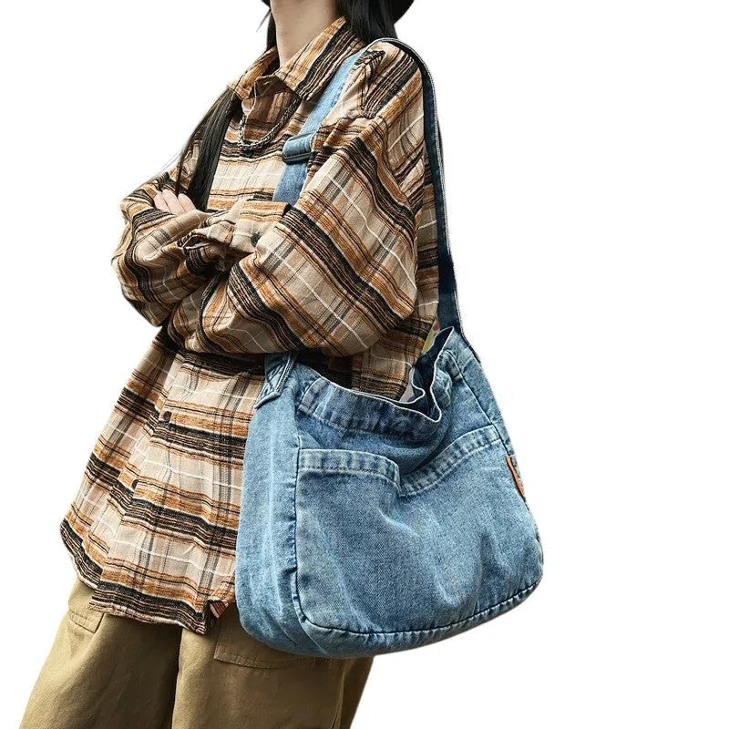 Bolso Bandolera Denim Retro Vintage