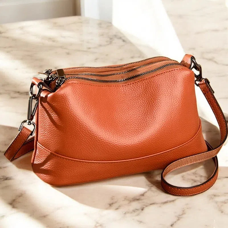 Bolso Bandolera de Cuero Minimalista