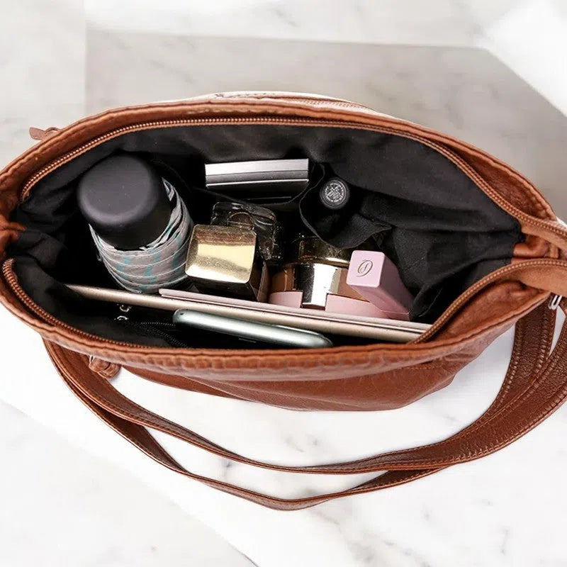 Bolso Bandolera de Hombro PU Simple