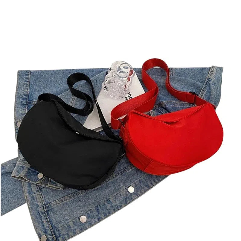 Bolso Bandolera de Nylon Estilo Casual