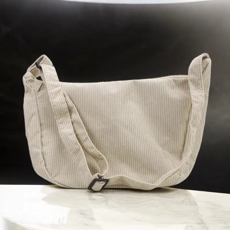 Bolso Bandolera de Pana Clásica