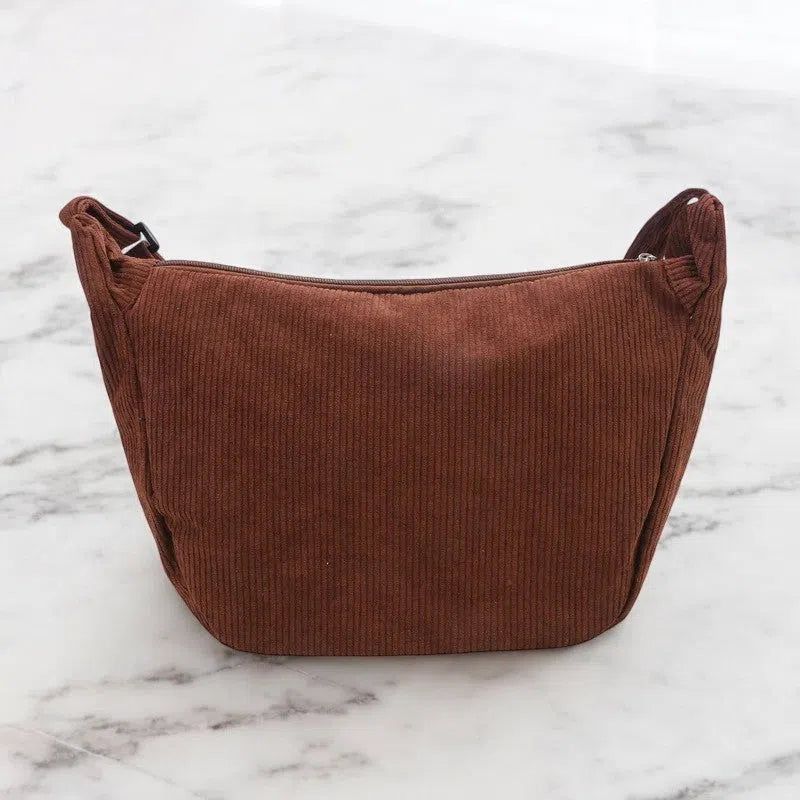 Bolso Bandolera de Pana Clásica