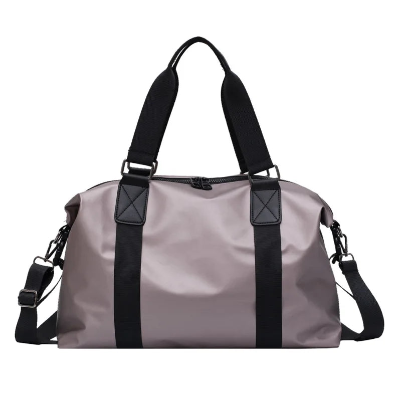Bolso Deportivo y de Viaje de Nylon para Mujer: Espacioso, Elegante y Versátil