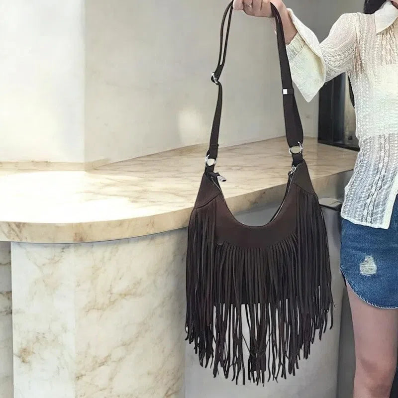 Bolso Flecos Vaquera