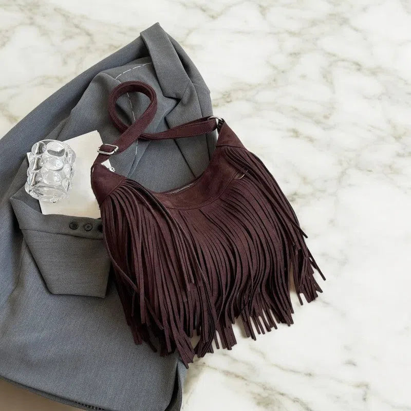 Bolso Flecos Vaquero