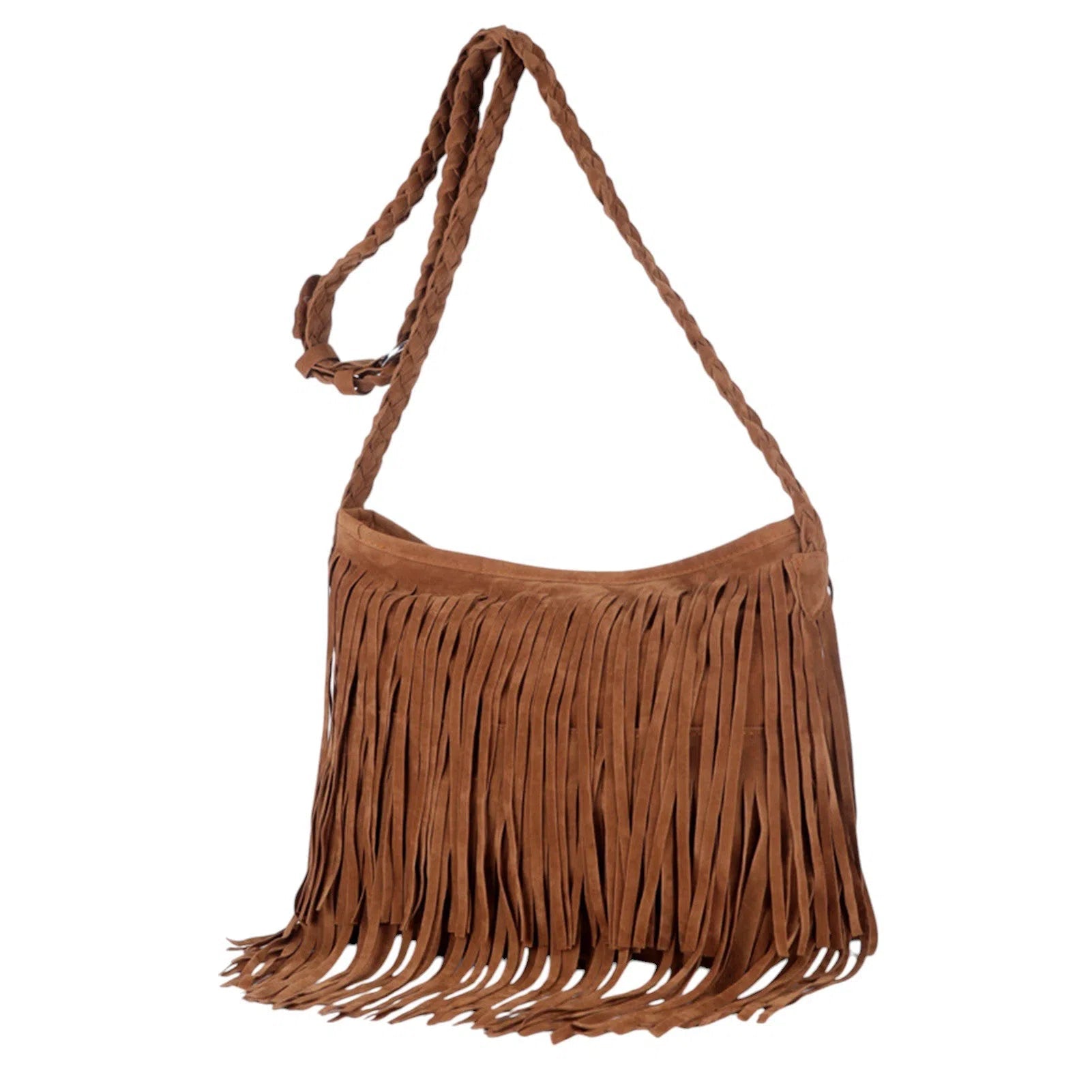 Bolso Flecos de Trenza