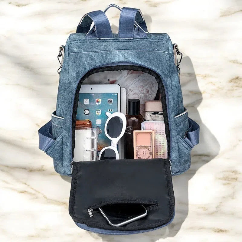 Bolso Mochila de Patrón Manchado