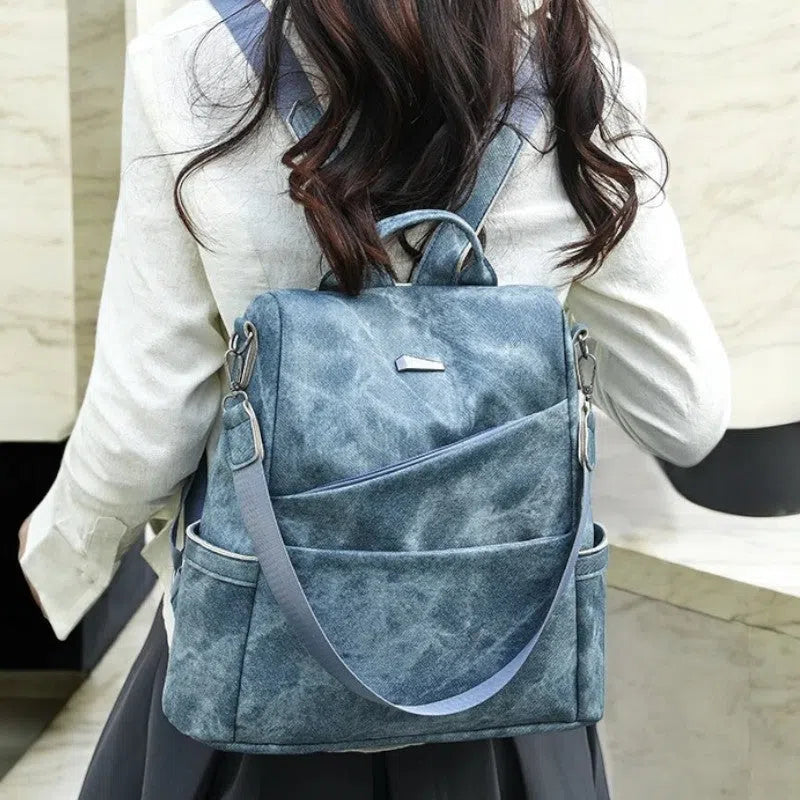 Bolso Mochila de Patrón Manchado