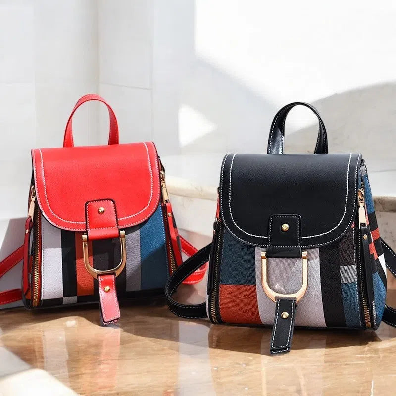 Bolso Mochila y Bandolera Mini de PU