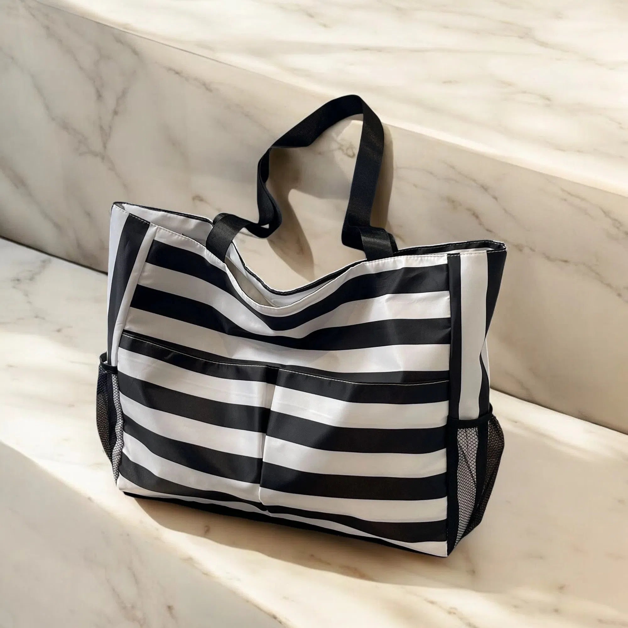 Bolso Playa Oversize de Rayas