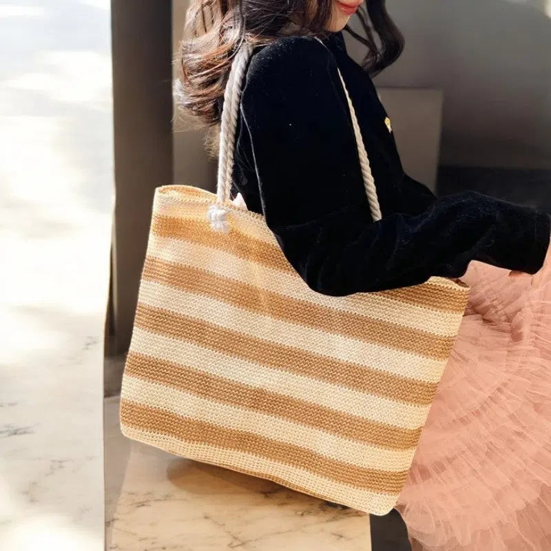 Bolso Playa con Rayas