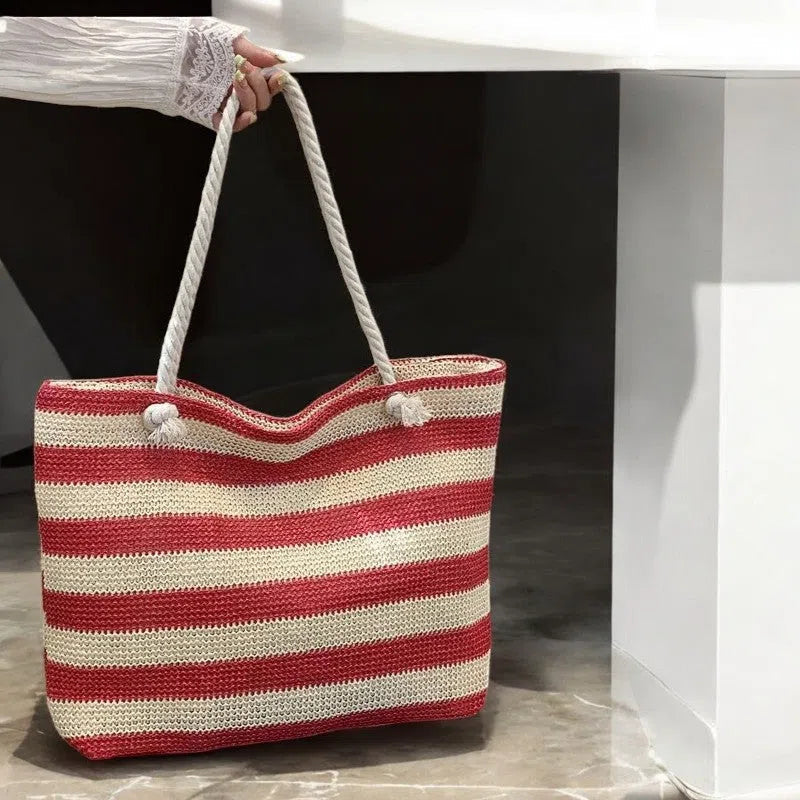 Bolso Playa con Rayas