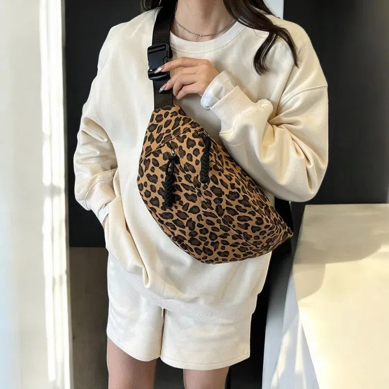 Bolso Riñonera Leopardo