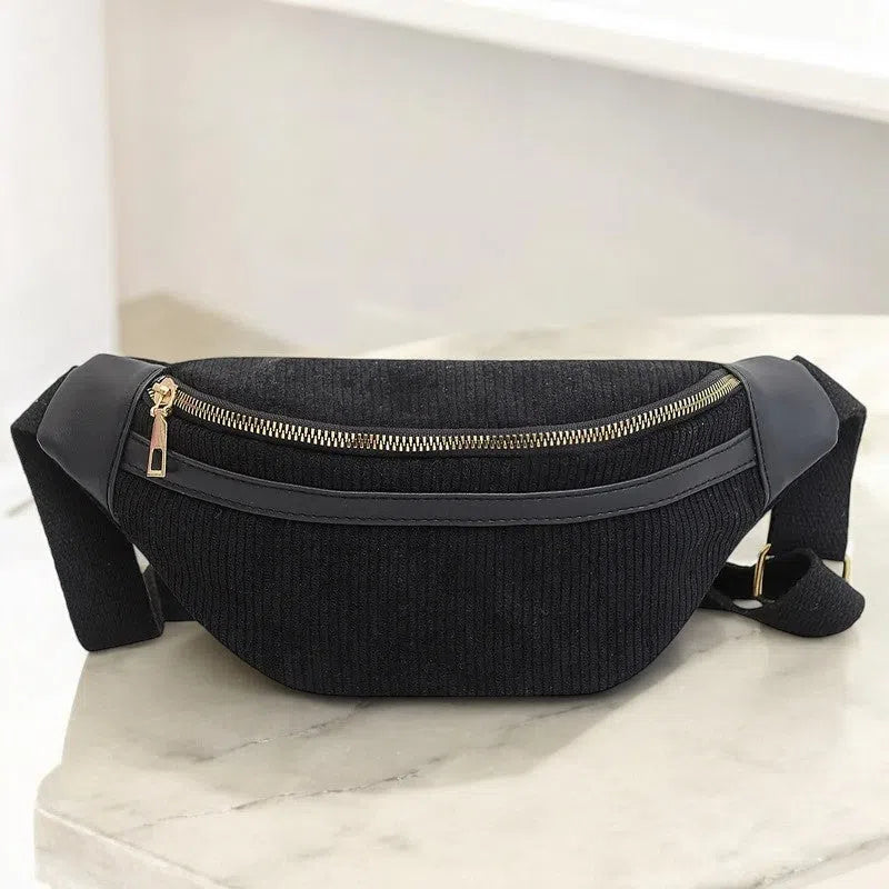 Bolso Riñonera de Pana Suave