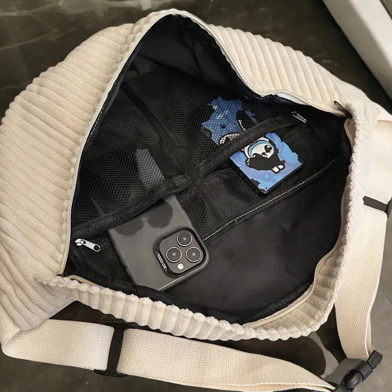 Bolso Riñonera de Pana Unisex