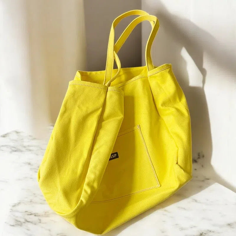 Bolso Shopper Amplio Neón