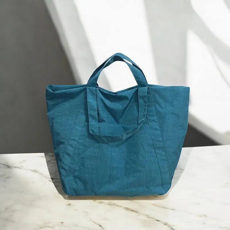 Bolso Shopper Oversize de Nylon Colores