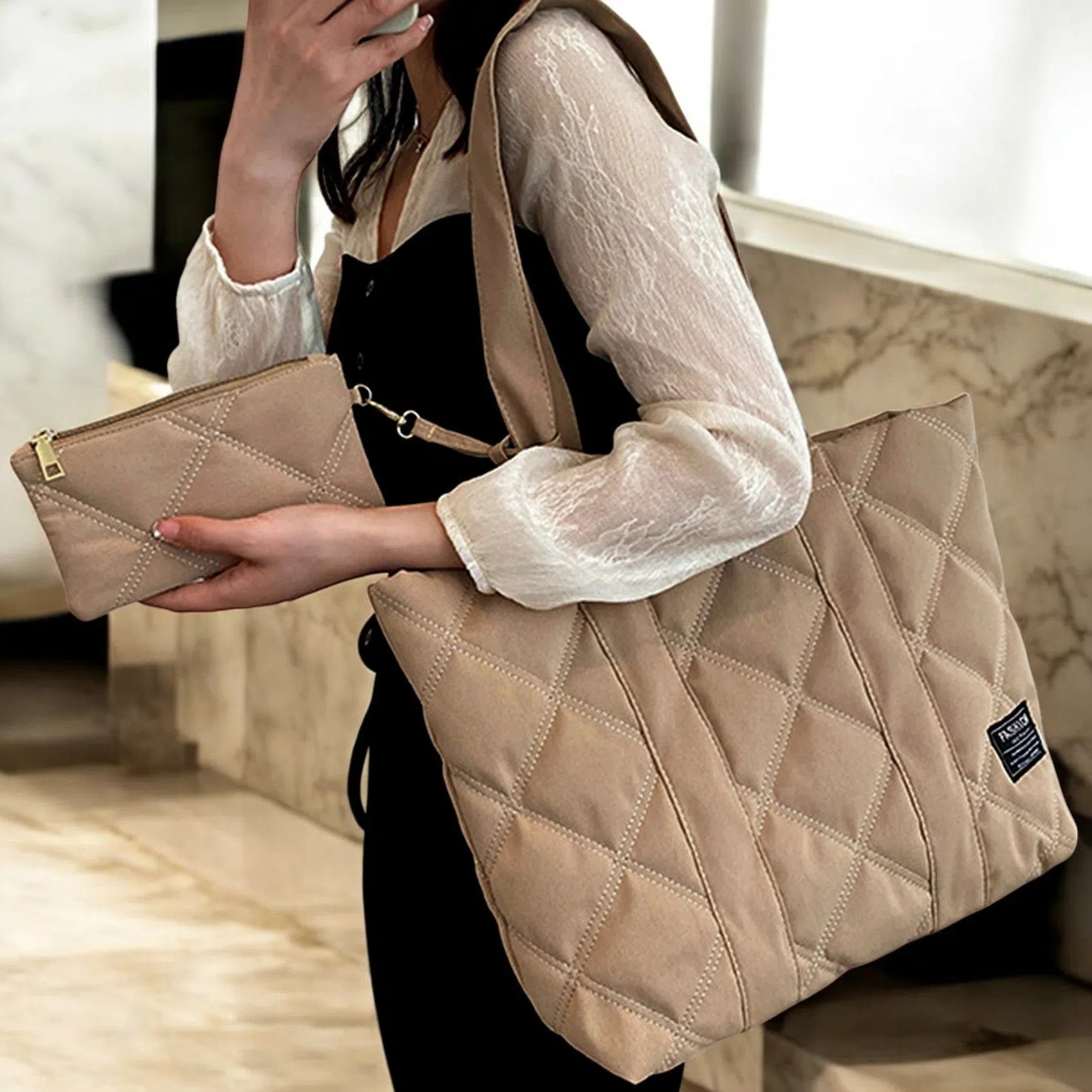 Bolso Shopper con Cartera