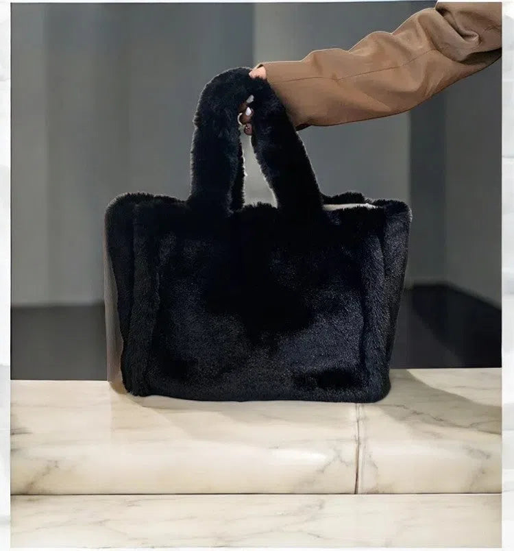 Bolso Shopper de Felpa