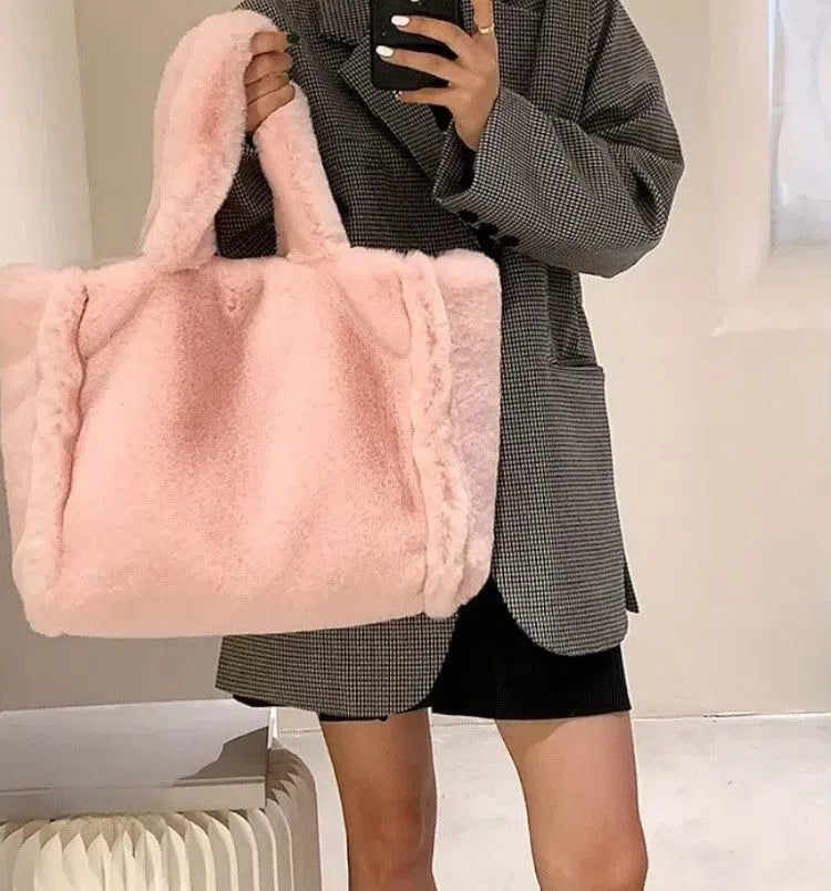 Bolso Shopper de Felpa