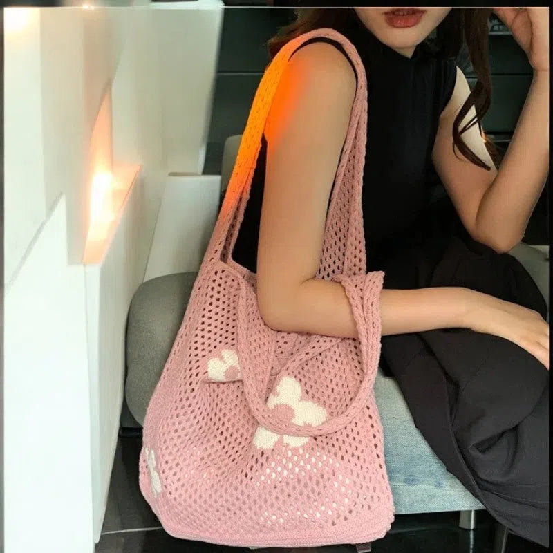 Bolso Shopper de Tejido de Algodón