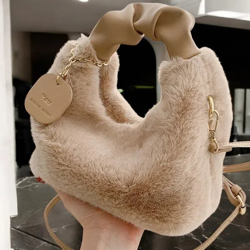 Bolso Tote Bag de Felpa Básicos