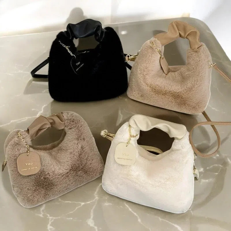 Bolso Tote Bag de Felpa Básicos