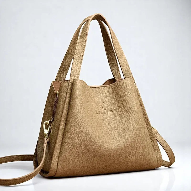 Bolso Tote Casual de PU para Mujer | Estilo Sofisticado y Versatilidad