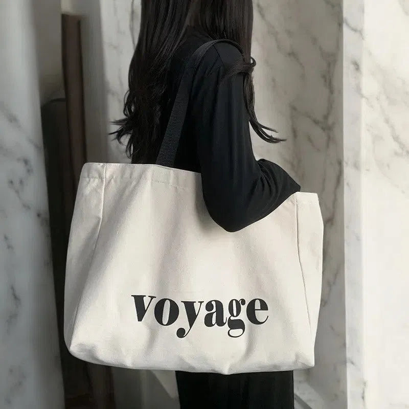 Bolso Universidad Amplio de Lona