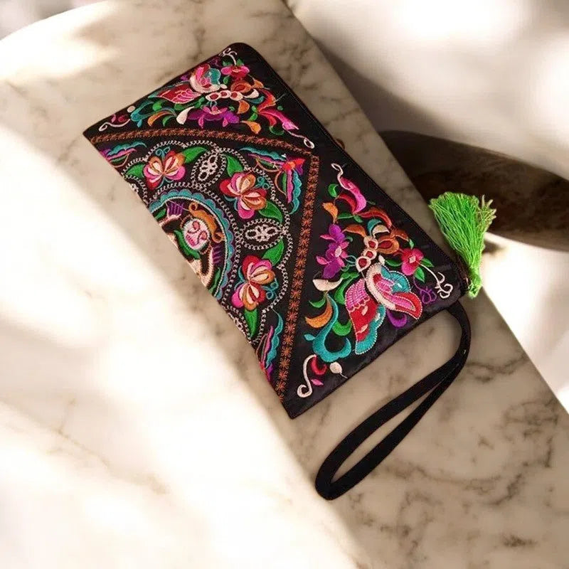 Bolso para móvil y cartera mexicano