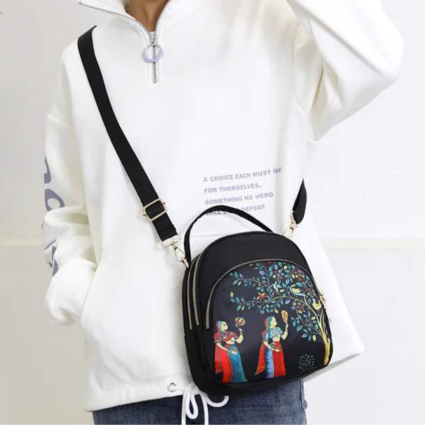 Bolso para Móvil y Bandolera Urbana de Nylon para Mujer – Ligereza, Estilo y Funcionalidad