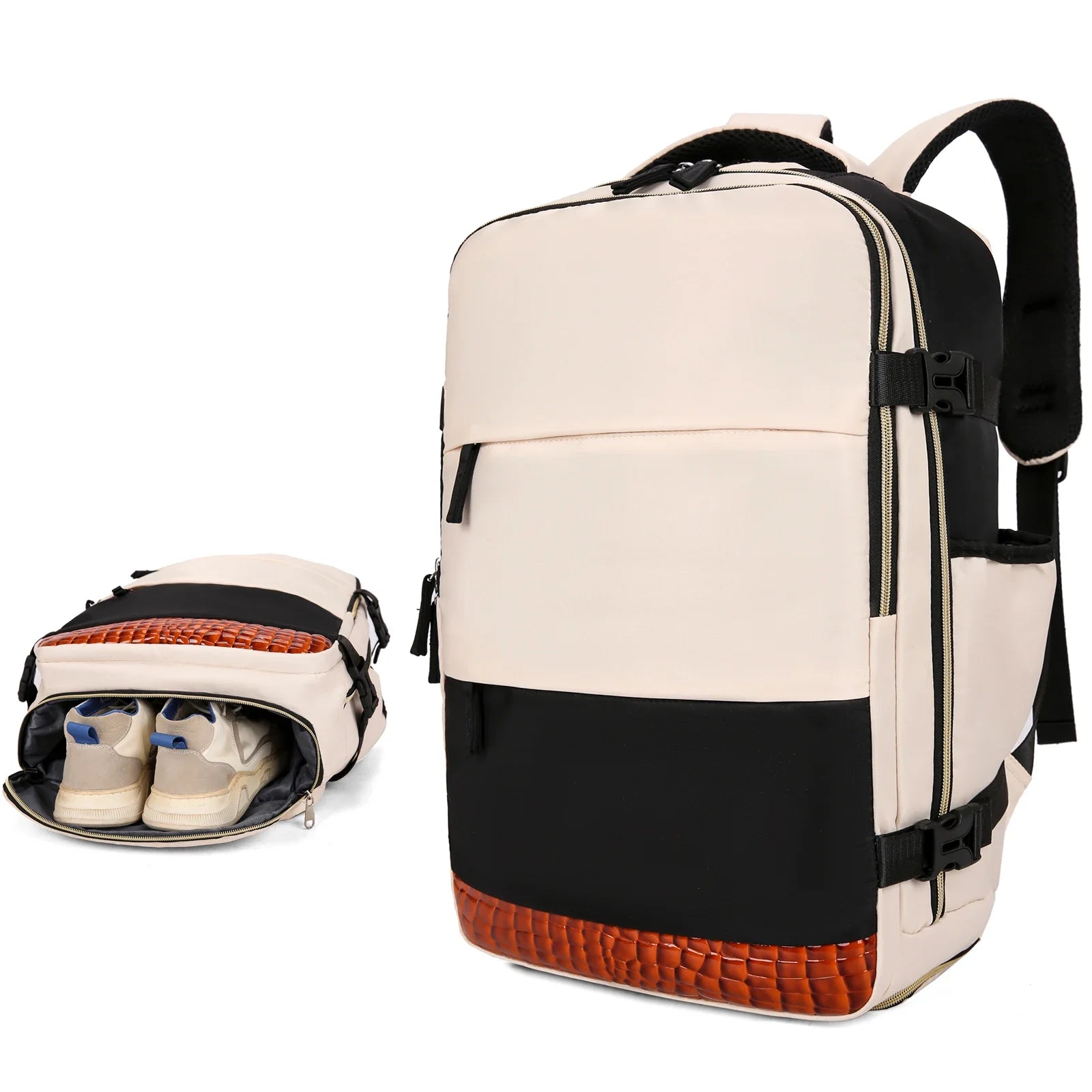 Mochila de Viaje Multifuncional de Gran Capacidad – Portátil, Deporte y Uso Diario