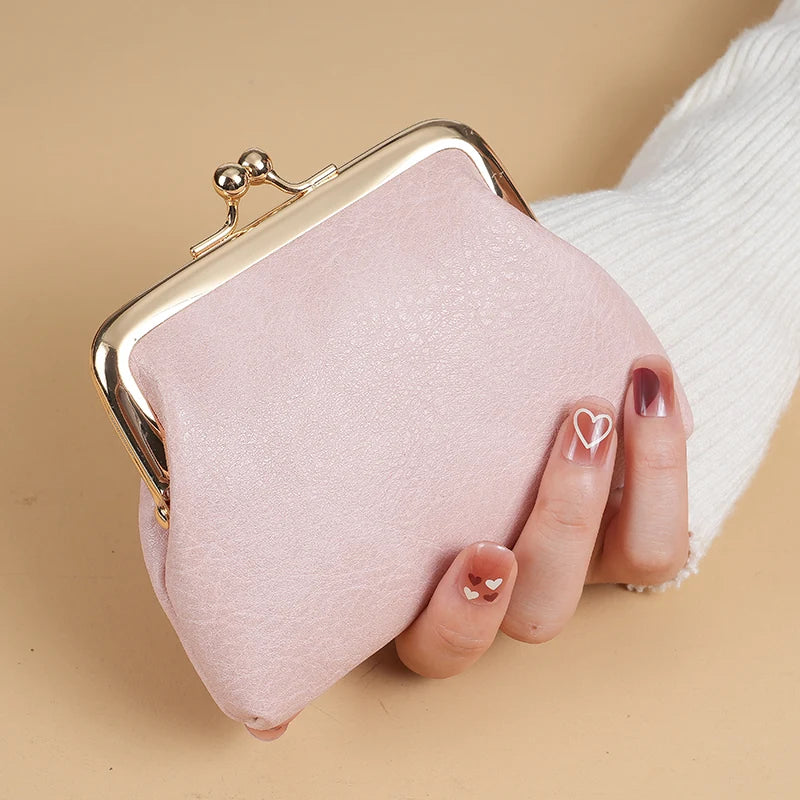 Monedero Retro con Cierre de Boquilla para Mujer