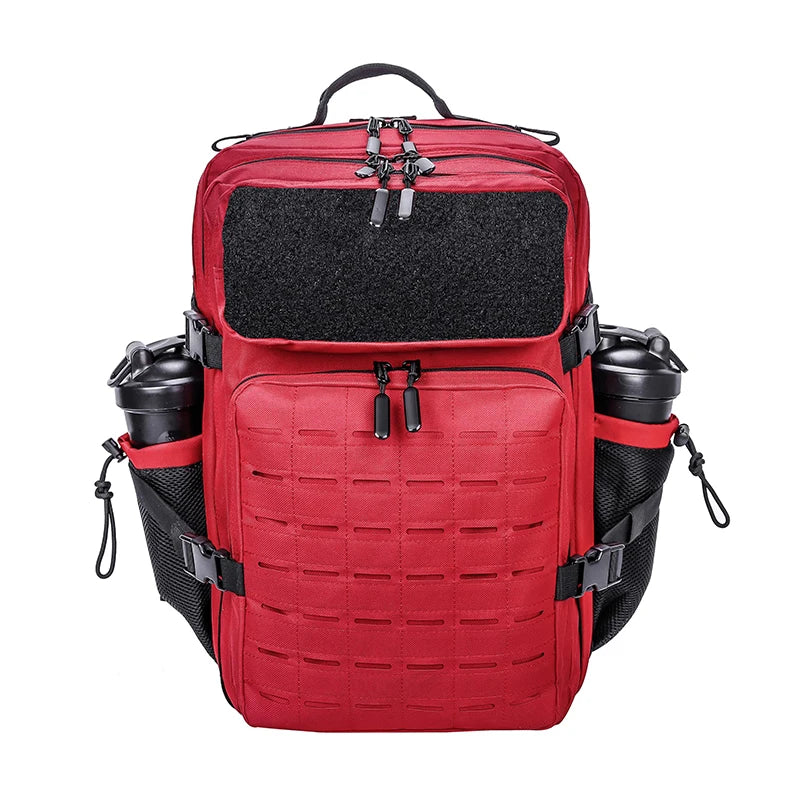 Mochila de Viaje 45L Roja – Energía, Capacidad y Estilo Outdoor