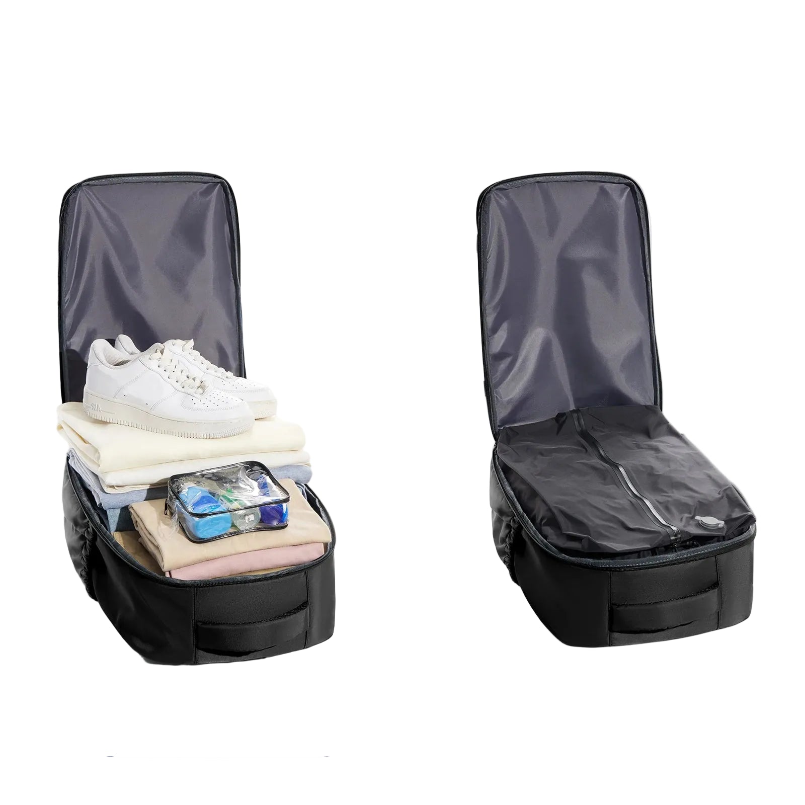 Mochila Likros de Compresión al Vacío Verde – Funcionalidad Outdoor y Confort