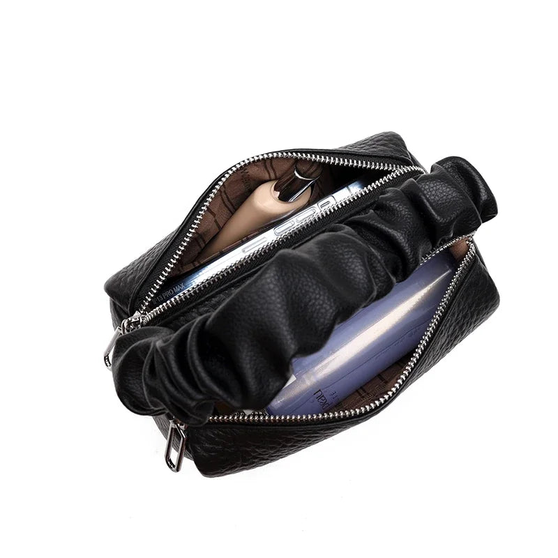 Bolso Tote de Piel Auténtica con Cadena – Elegancia y Lujo para Mujer