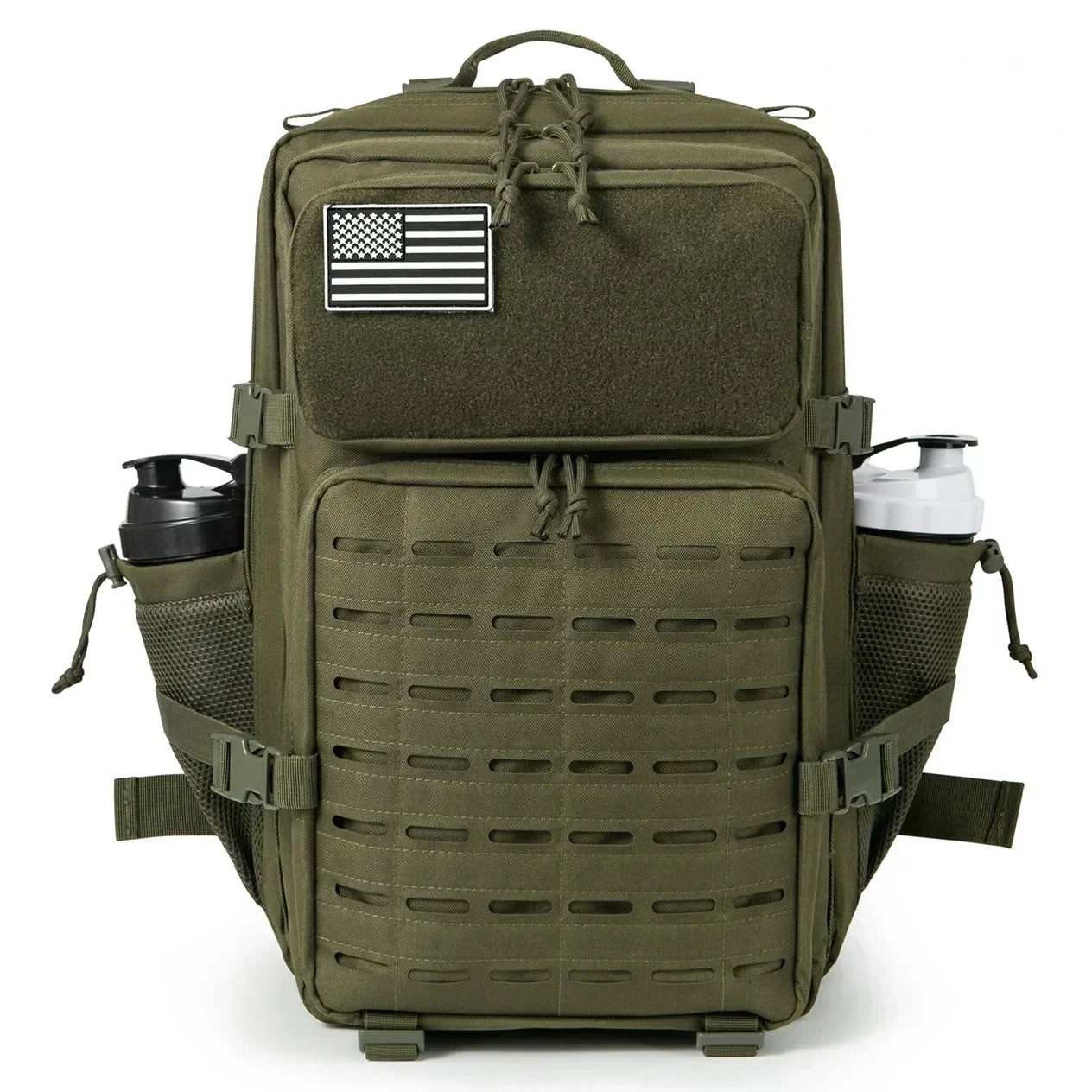 Mochila Táctica Outdoor 25L Verde Militar – Rendimiento, Resistencia y Estilo Funcional