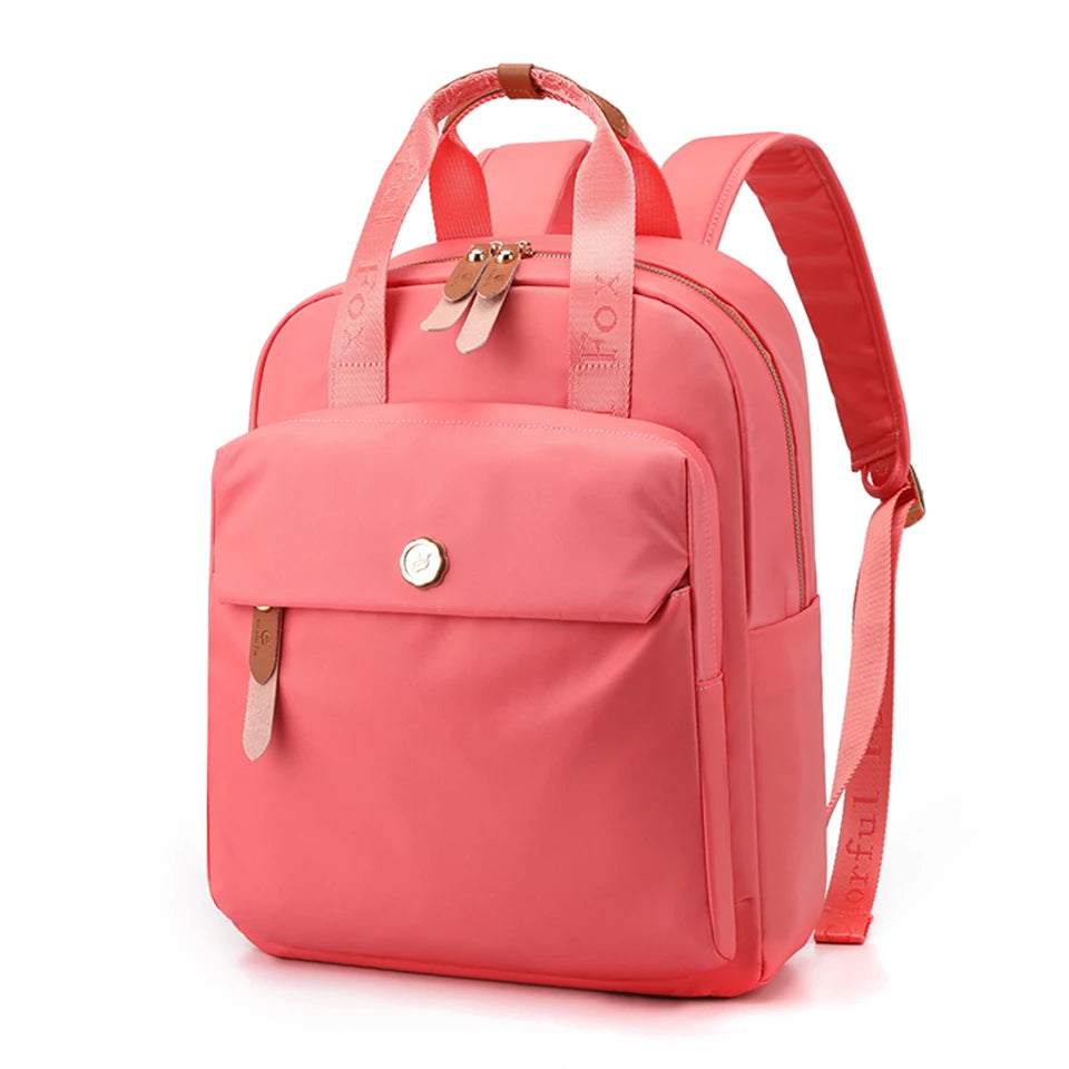 Mochila de Nailon para Mujer – Ligera, Impermeable y de Gran Capacidad