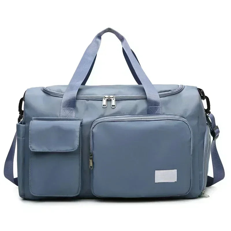 Bolsa de Viaje y Fitness Unisex Azul 35 L – Impermeable y Apta para Cabina