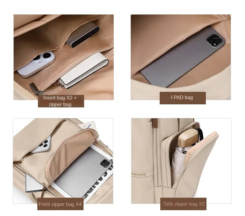 Mochila Casual Oxford – Ligera, Elegante y Gran Organización