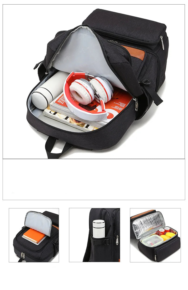 Mochila Unisex de Gran Capacidad en Oxford – Estilo, Comodidad y Protección Total