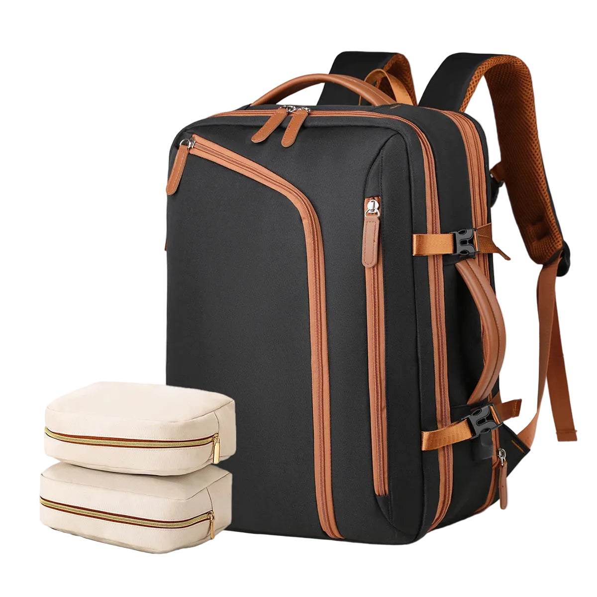 Mochila Ultraligera de Nailon 20–35 L – Comodidad Inteligente y Estilo Diario