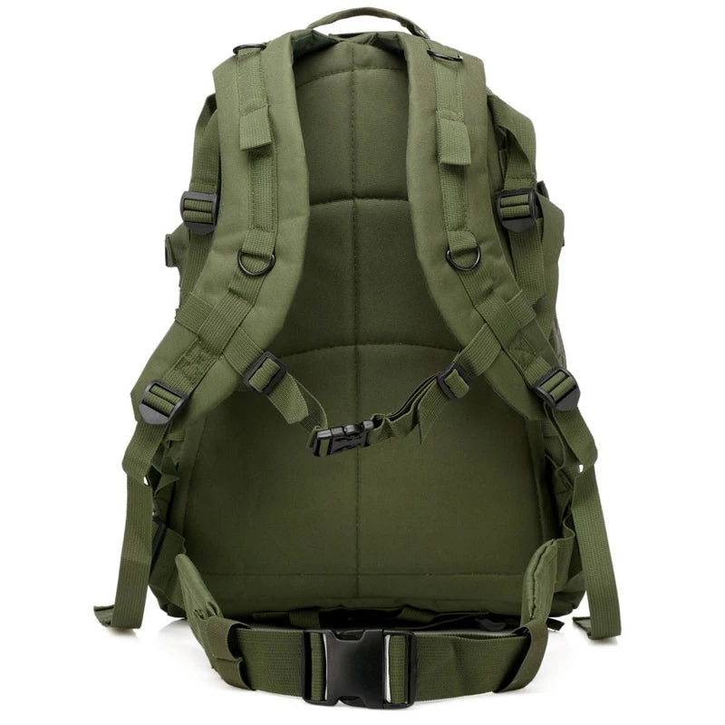 Mochila Táctica 3D Jarhead 40L Verde Army – Outdoor y Aventura Extrema