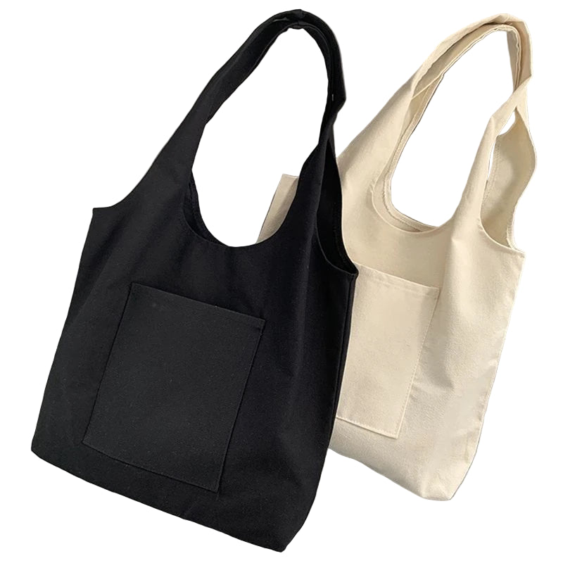 Bolso Tote Canvas Grande Plegable – Shopper Versátil Ecológico