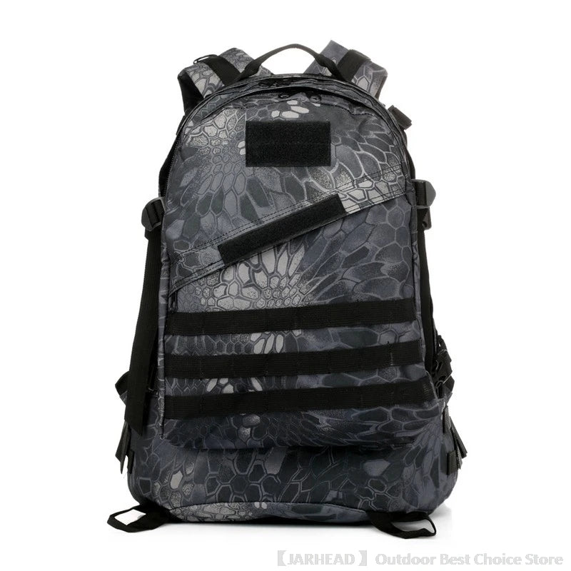 Mochila Táctica 3D Jarhead 40L Camuflaje Python – Estilo y Alto Rendimiento