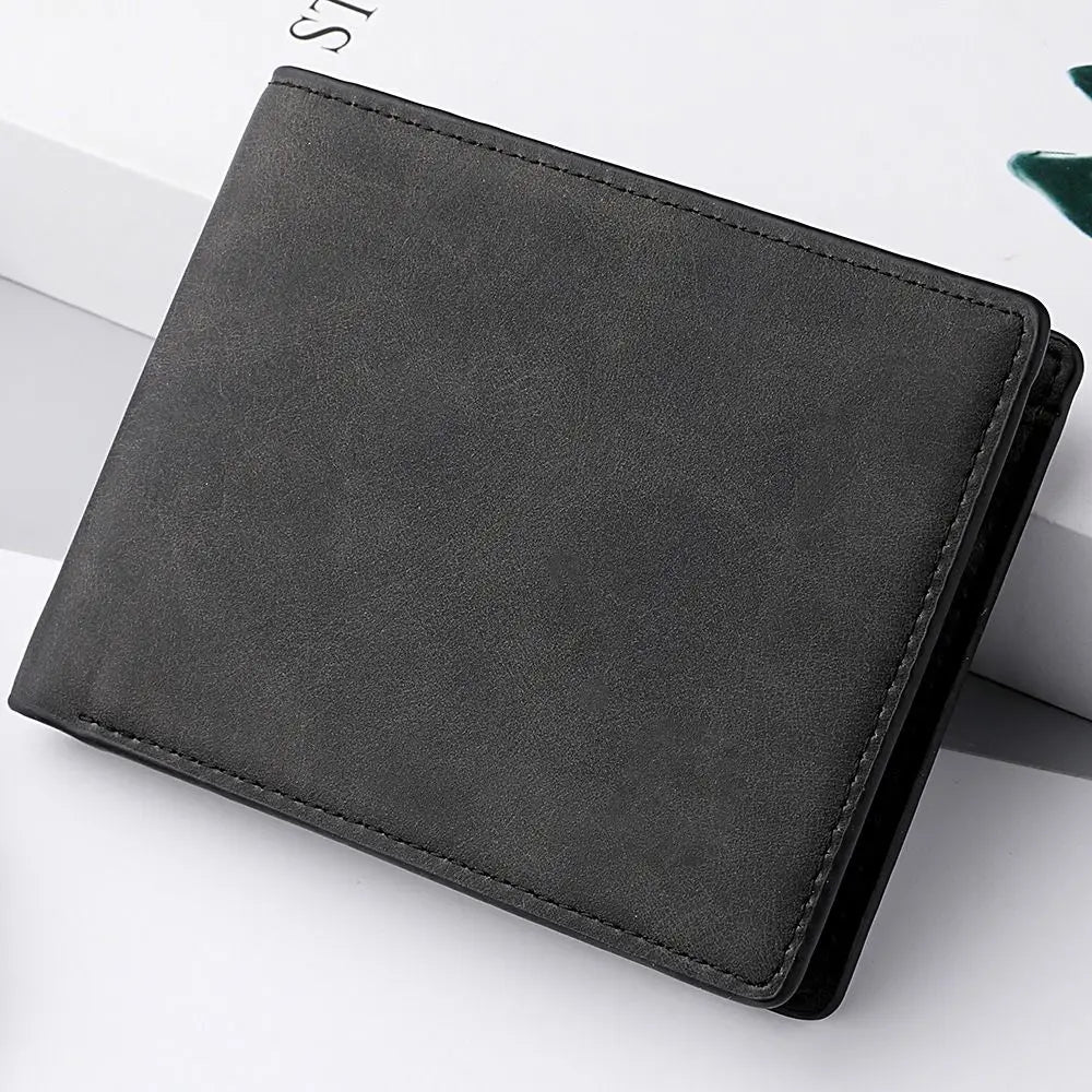 Cartera Plegable de Gran Capacidad para Hombre
