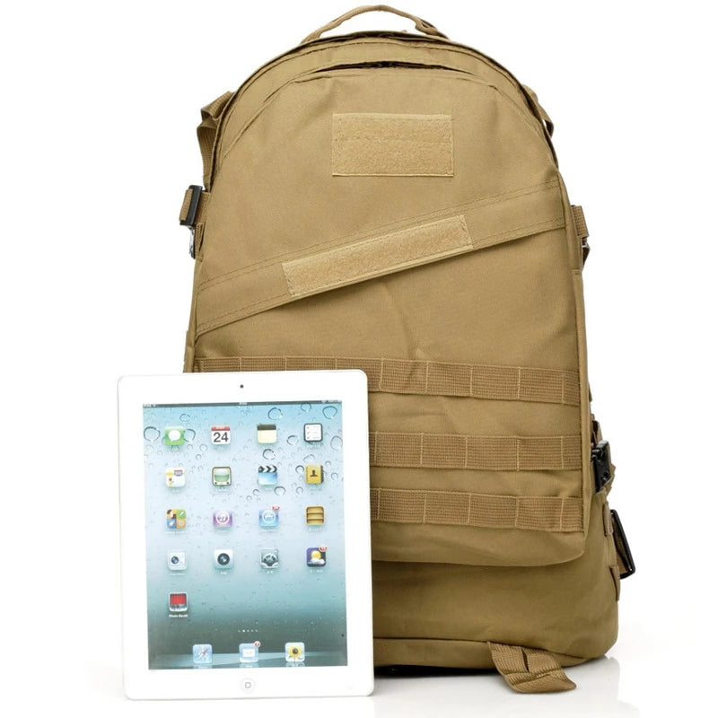 Mochila Táctica 3D Jarhead 40L Caqui – Funcionalidad y Estilo Militar